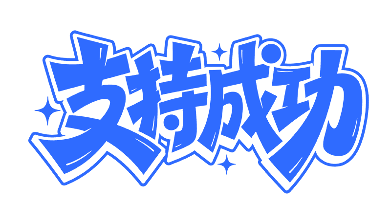支持成功